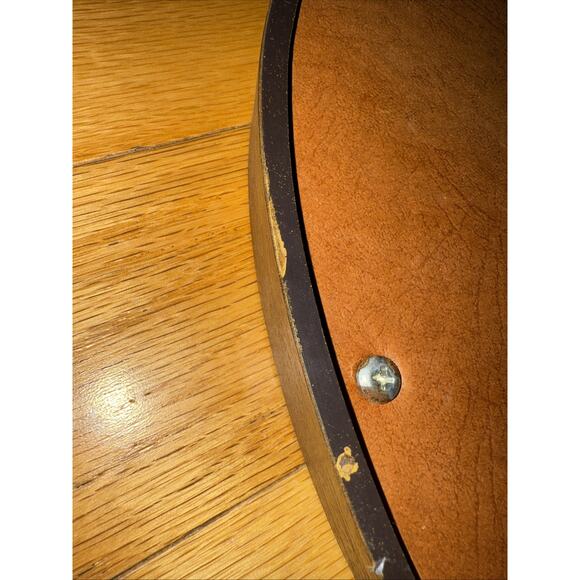 VTG Homco Couple On Bridge Picture In 13.25 X 17.25 Wood look Plastic Frame - Picture 5 of 5